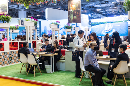 Top Exhibitors and New Hall at ITB Asia 2023